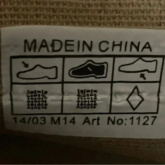 Men's Slip on Cloth Shoes Canvas Loafers Lightweight Black &‎ Gray Sz 13 - Picture 5 of 6